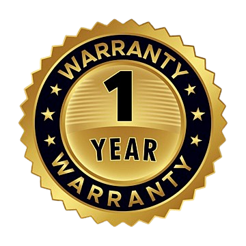 1 Year Warranty